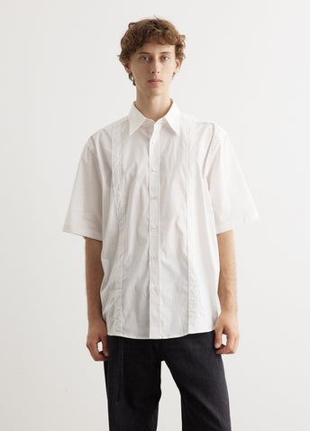 Sandaan Short-Sleeve Cotton Poplin Shirt