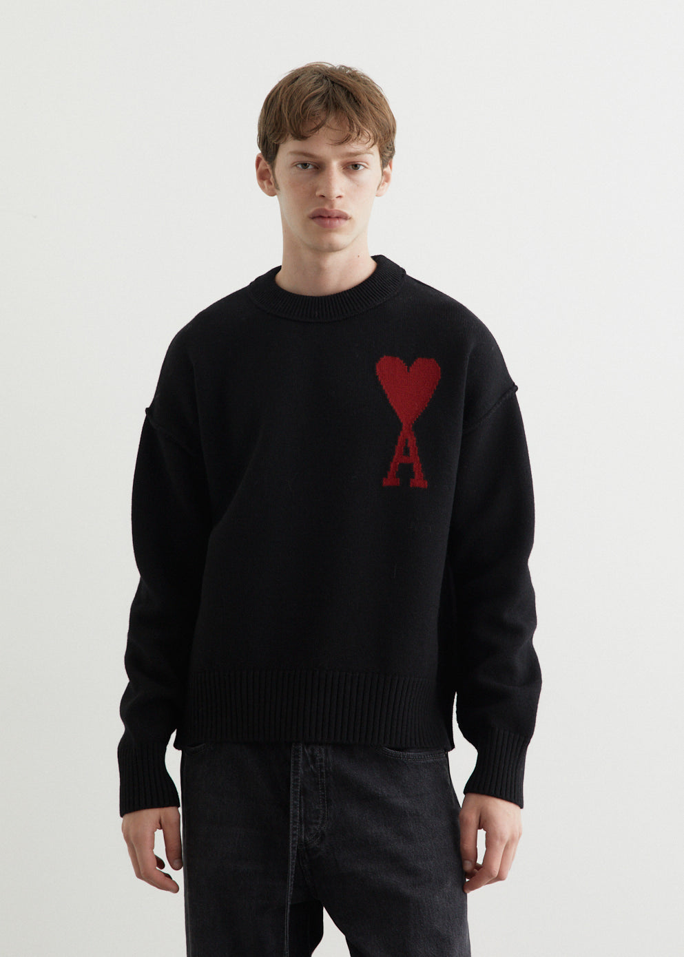 AMI PARIS - ADC Sweater - Knitwear,Specials : American Fashion Style Bags On Sale AMI PARIS - ADC Sweater - Knitwear,Specials : American Fashion Style Bags On Sale