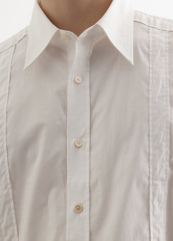 Sandaan Short-Sleeve Cotton Poplin Shirt