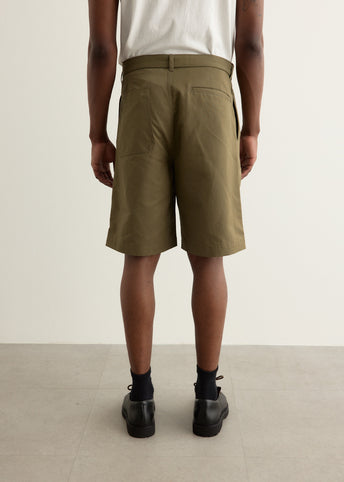 Incu Exclusive Double Pleat Belted Shorts