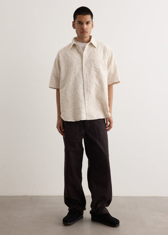 Ole Oversized Fil Coupe Short Sleeve Shirt