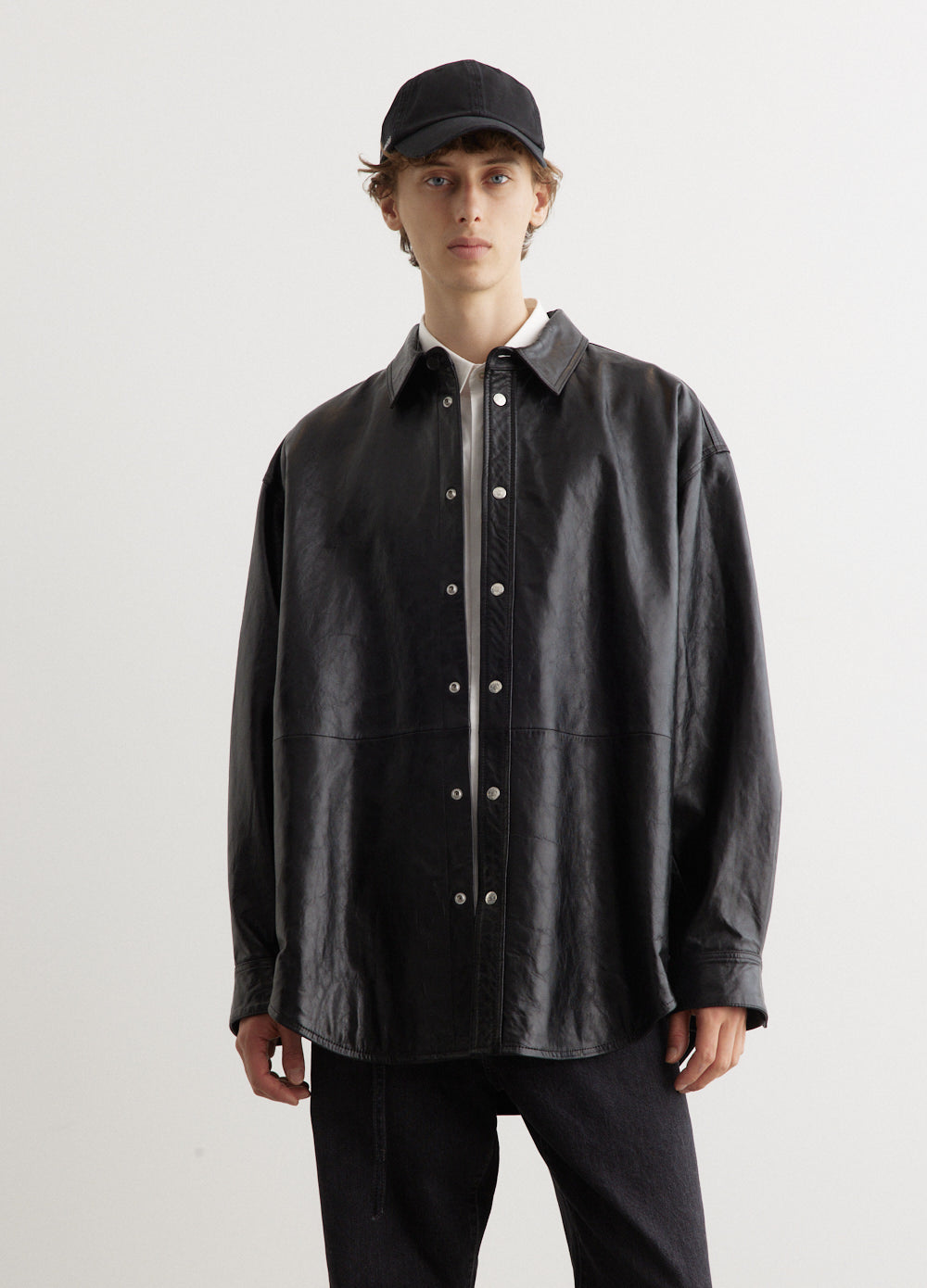 Acne Studios - Letar Shiny Nappa Jacket - Jacket,All Products : American Fashion Style Bags On Sale Acne Studios - Letar Shiny Nappa Jacket - Jacket,All Products : American Fashion Style Bags On Sale