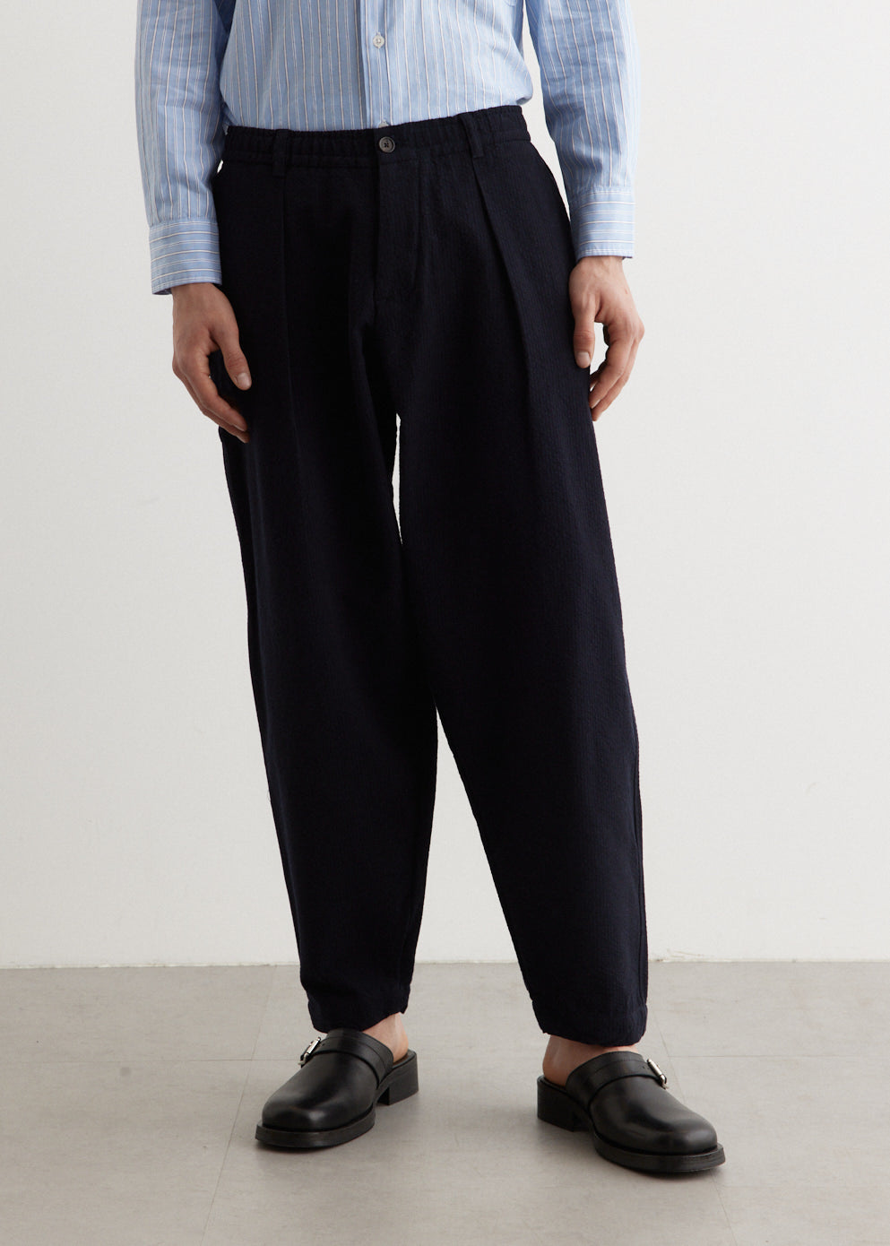 Pleated Track Pants