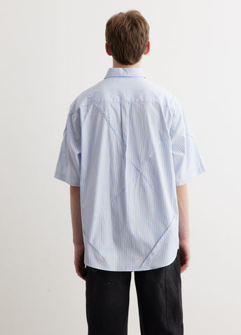 Splice Cut Short Sleeve Shirt