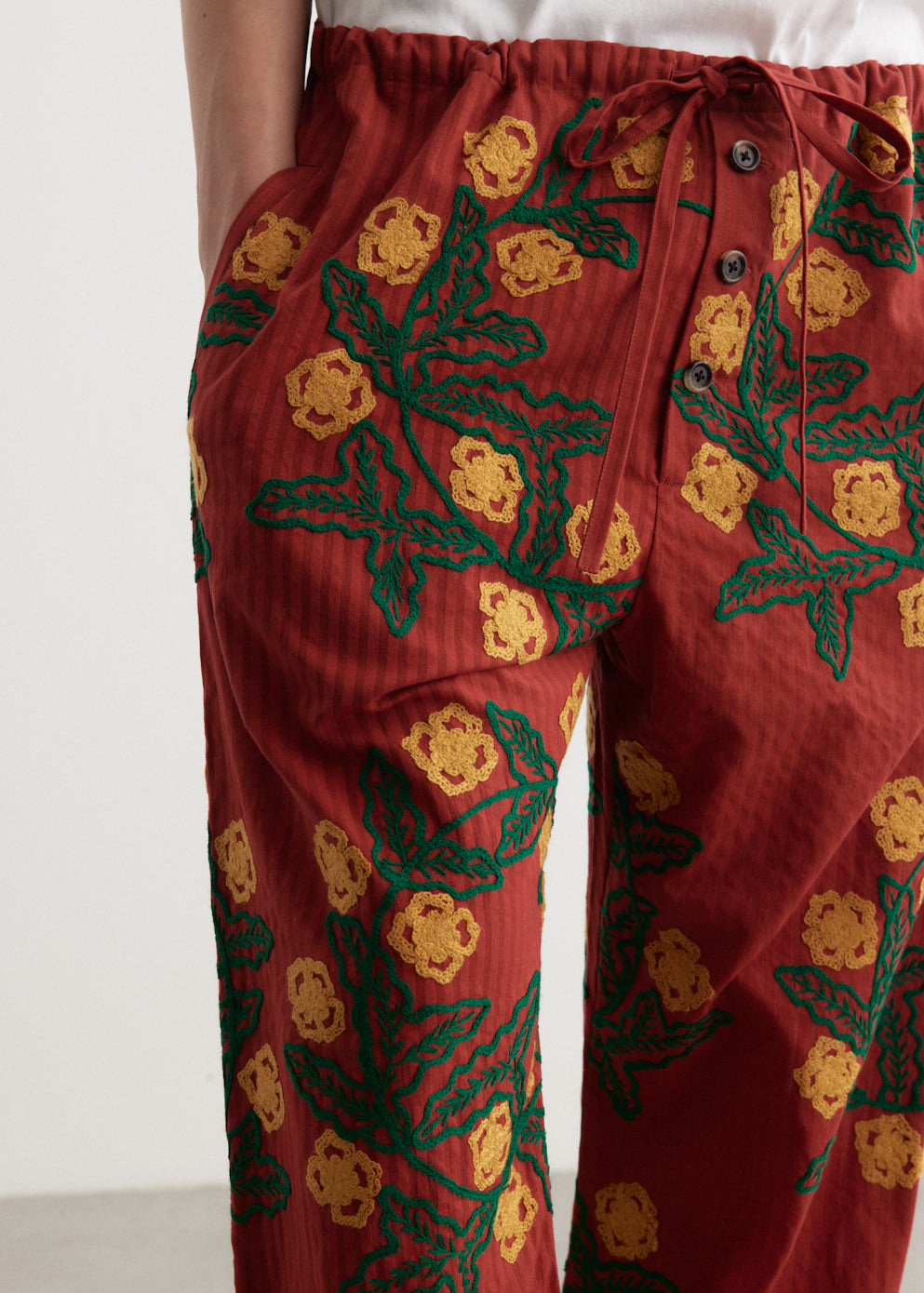 Marigold Wreath Pajama Pants