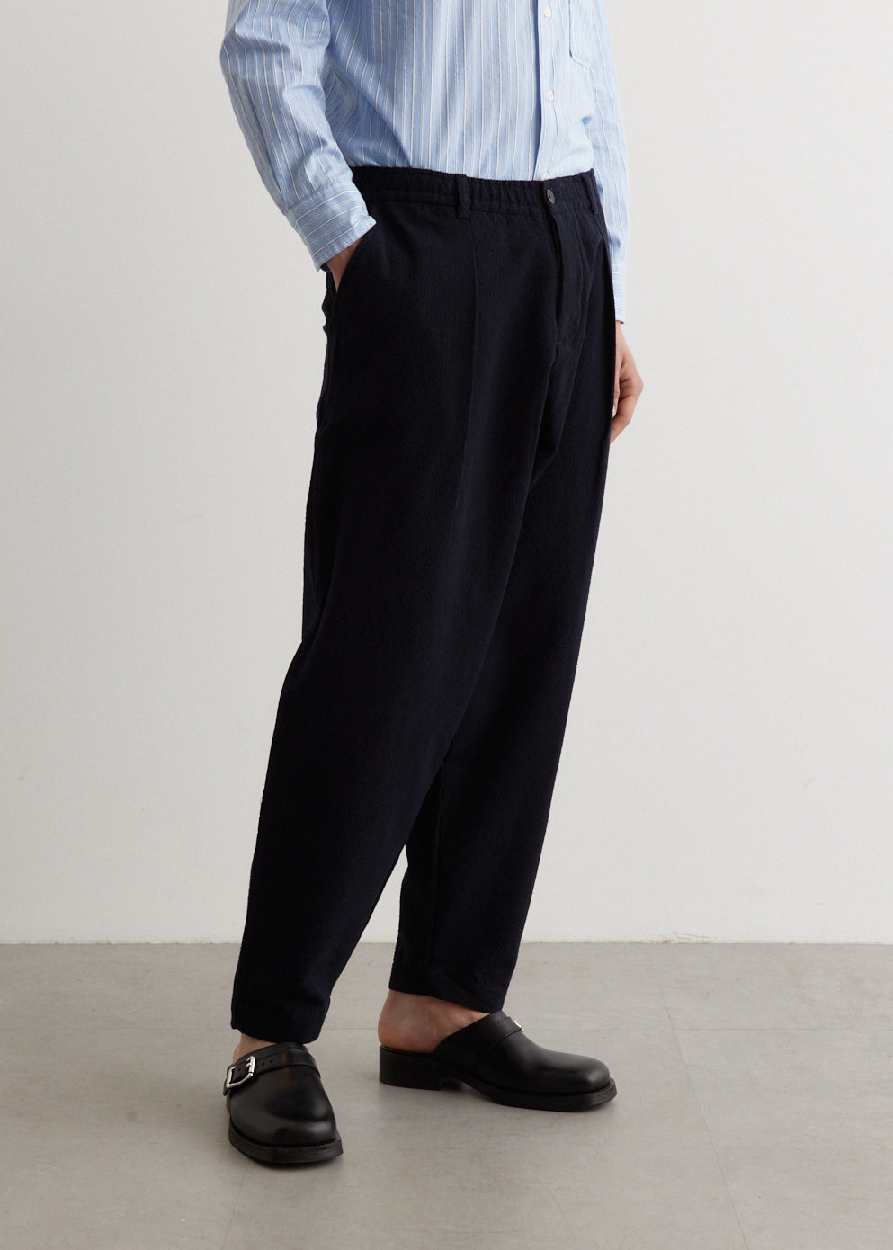 Pleated Track Pants