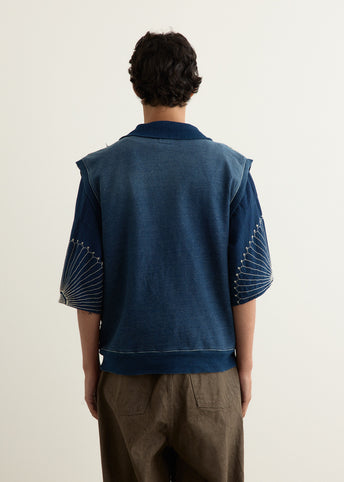 BORO x IDG SWT Half ZIP Vest