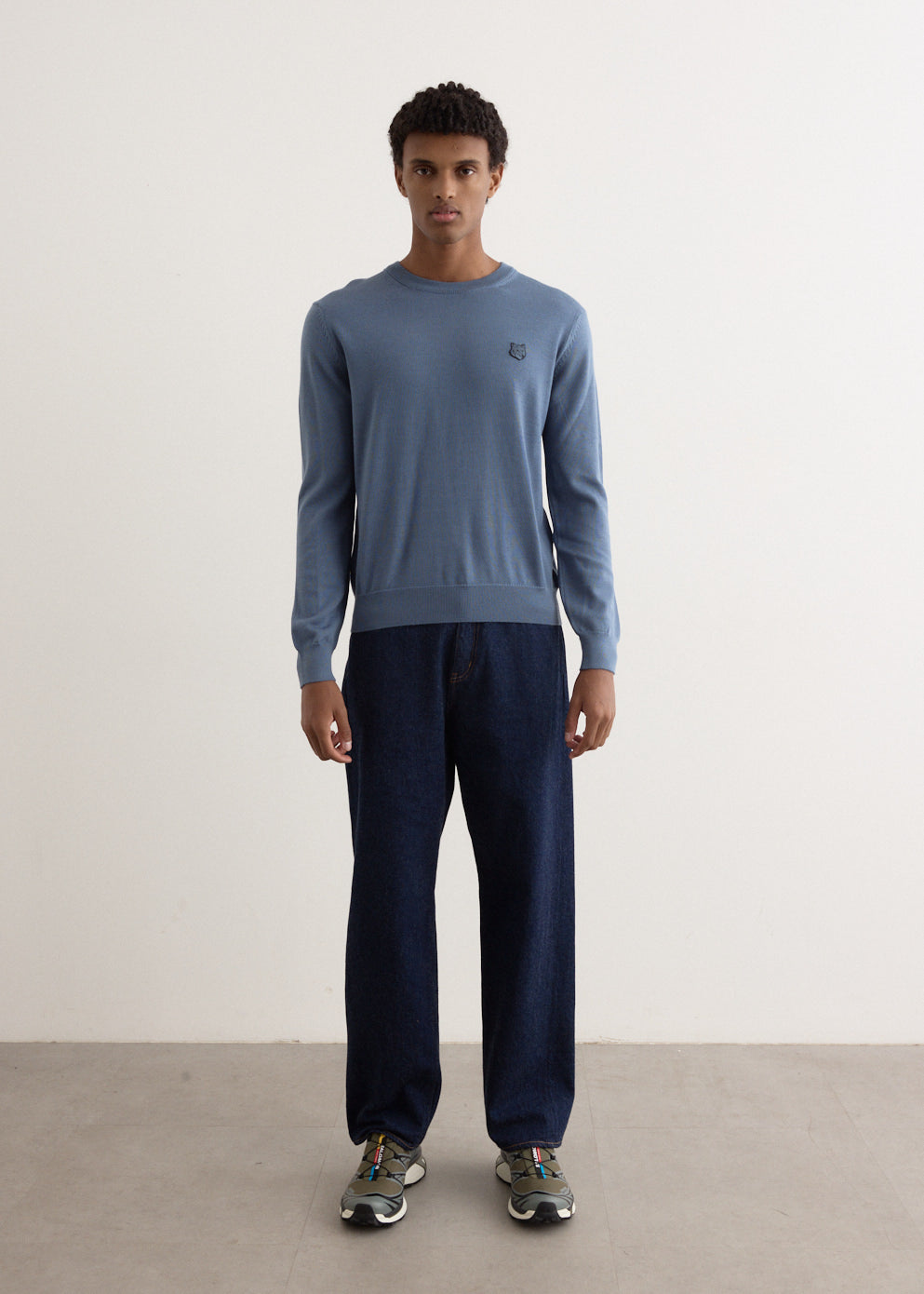 Bold Fox Head Patch Regular Jumper