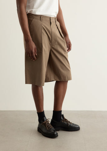 Incu Exclusive Forward Pleat Baker Shorts