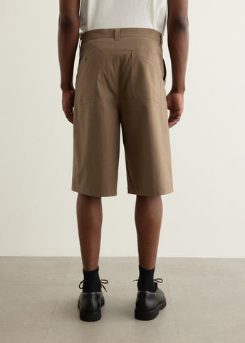 Incu Exclusive Forward Pleat Baker Shorts