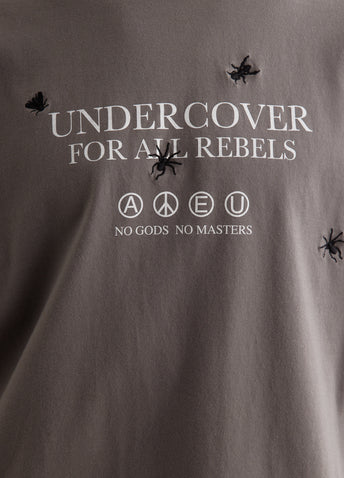 For Rebels Bug Embroidery T-Shirt