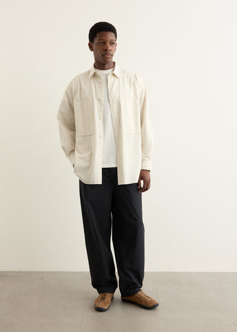 Garment-Dye Deep Tuck Pants