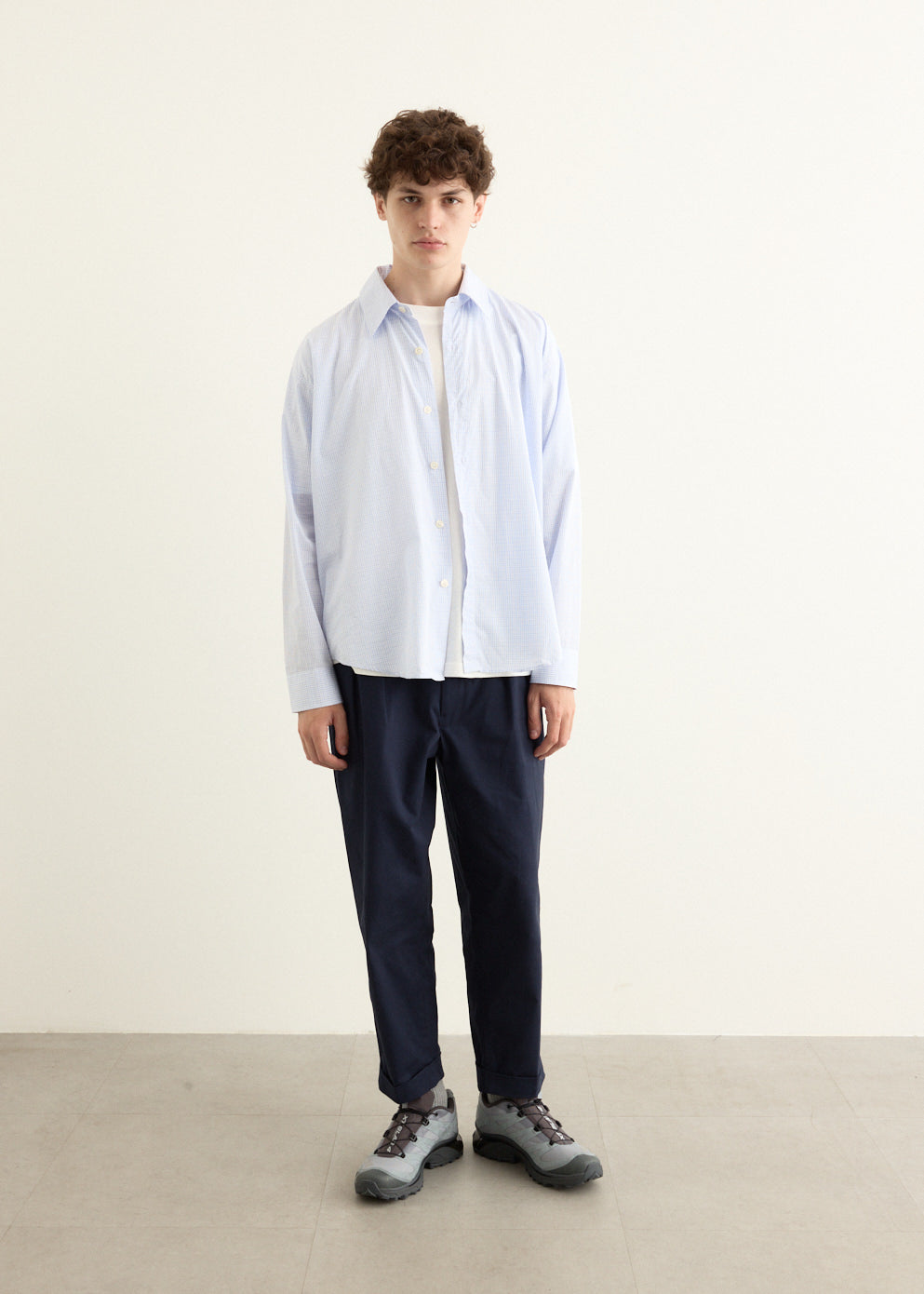 2 Pleats Twill Pants