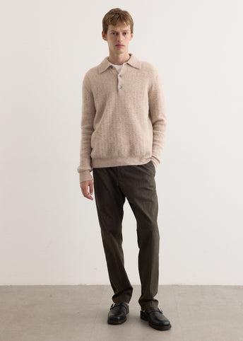 Alfie Long Sleeve Polo