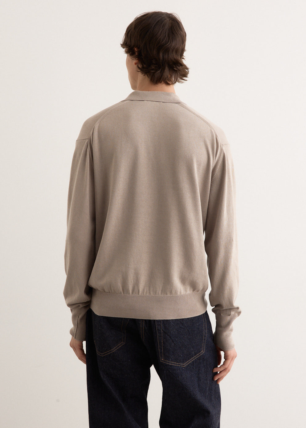 Cotton Knit Skipper Shirt