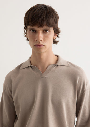 Cotton Knit Skipper Shirt