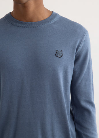 Bold Fox Head Patch Regular Jumper