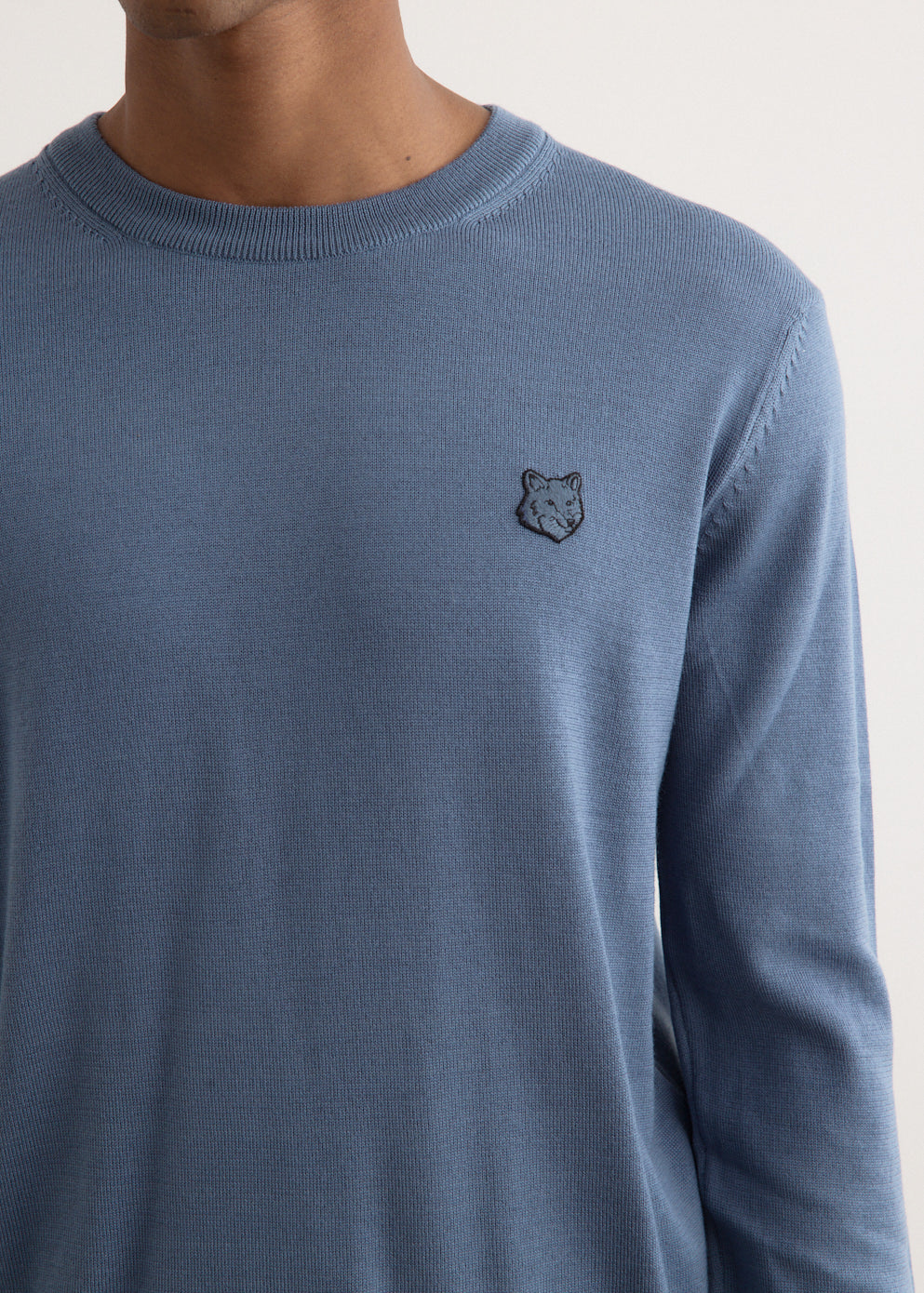 Bold Fox Head Patch Regular Jumper