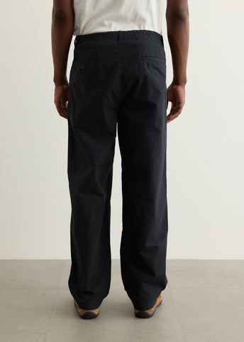 Garment-Dye Deep Tuck Pants
