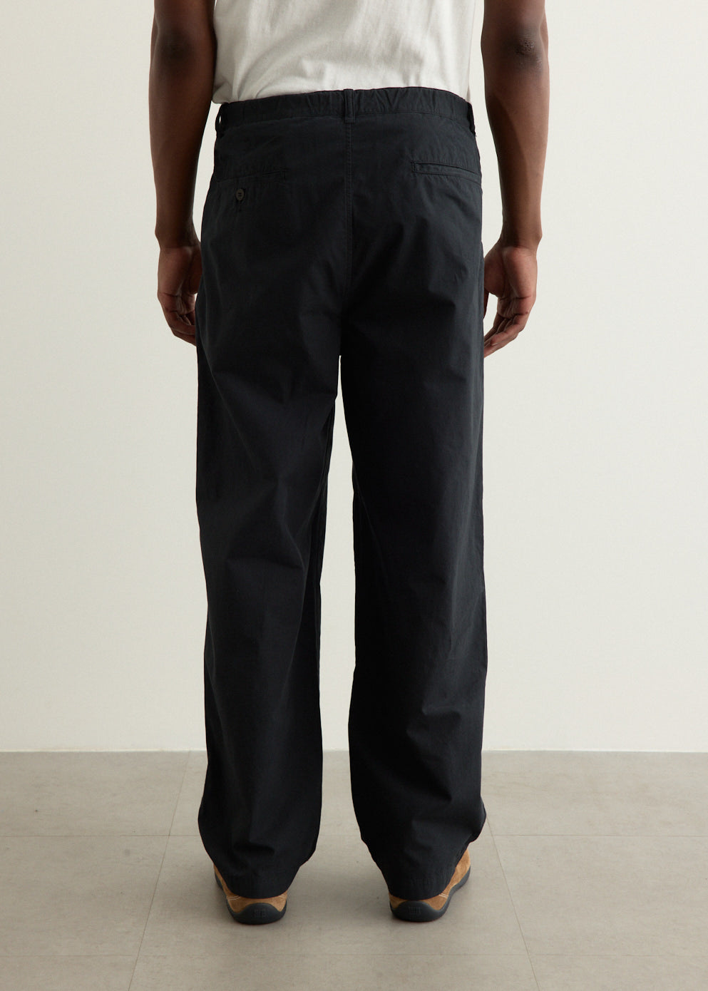 Garment-Dye Deep Tuck Pants
