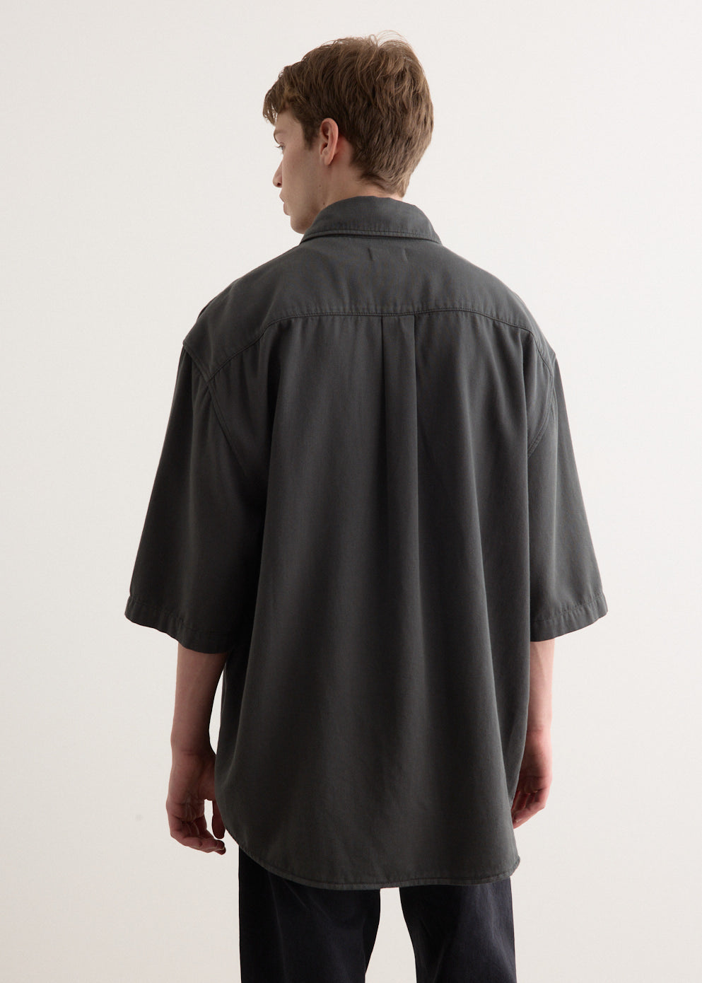 Short Sleeve Denim Shirt