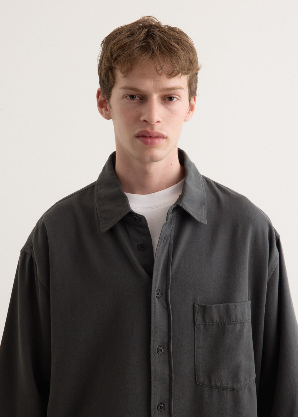 Short Sleeve Denim Shirt