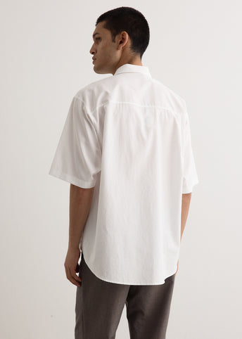 Washed Finx Twill Big Half Sleeved Shirt