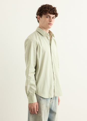 Maison Kitsune Handwriting Relaxed Shirt