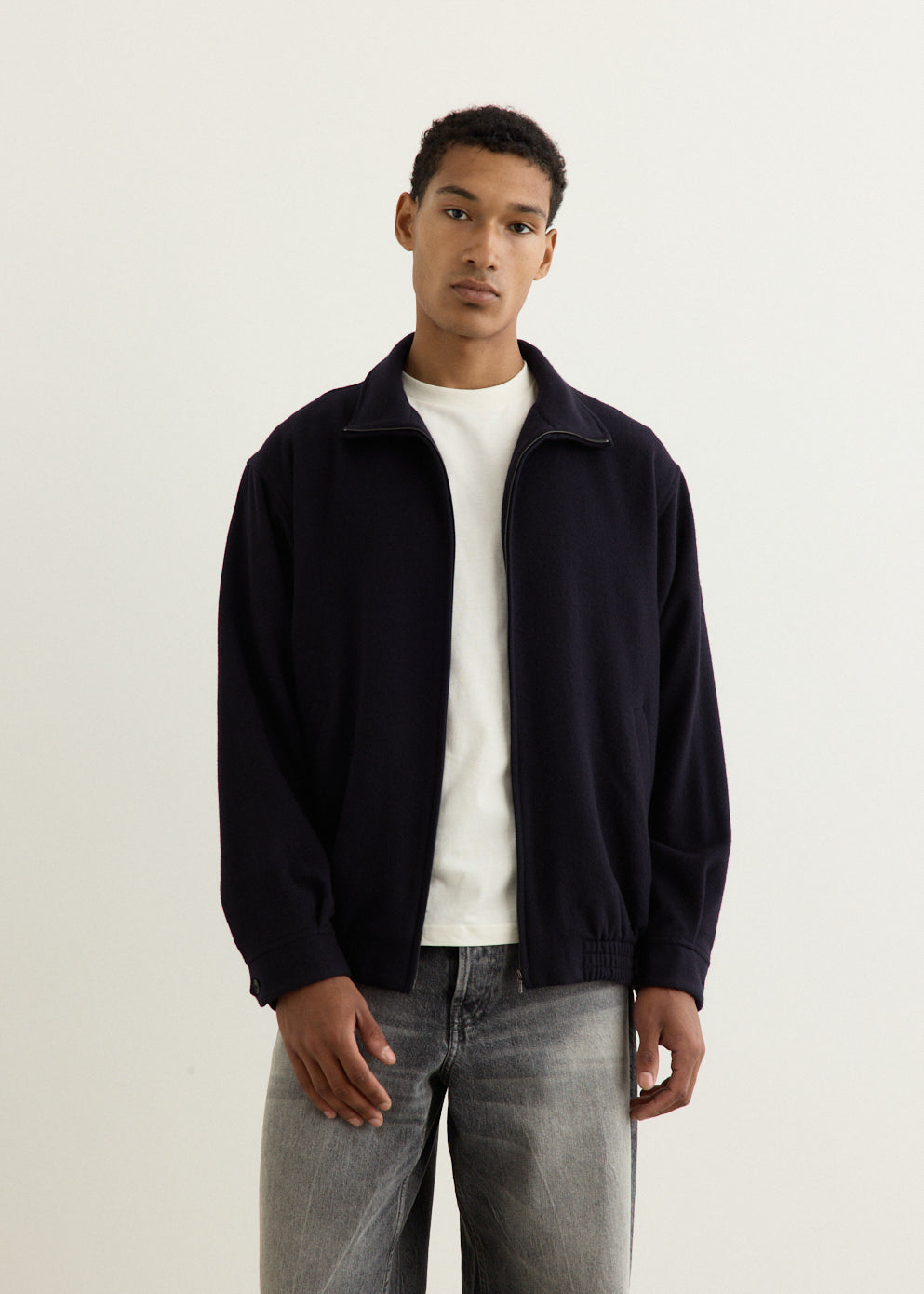 Cashmere Track Jacket