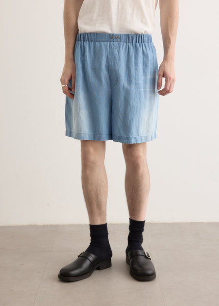 Ruxer Chambray Shorts