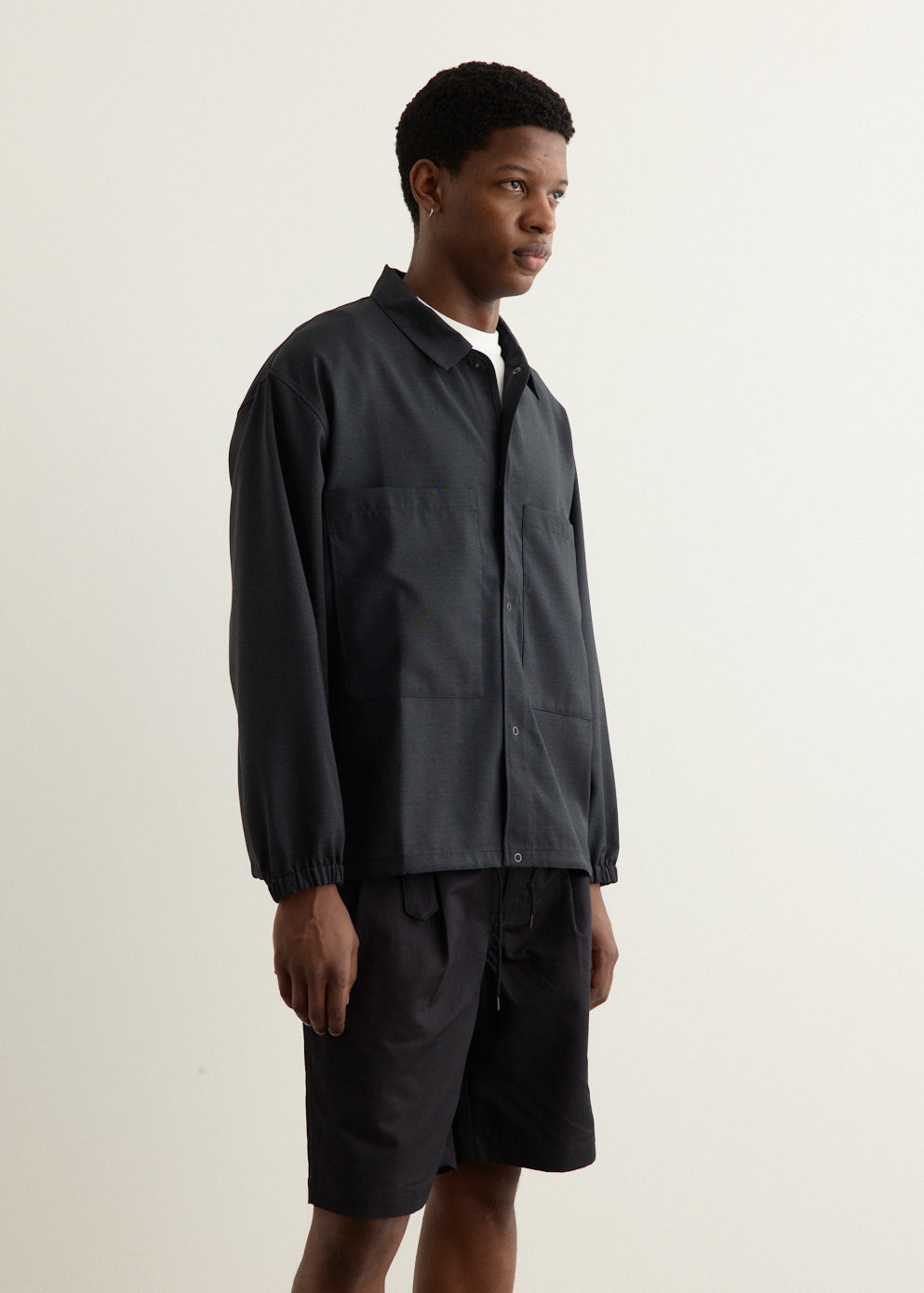 Double Pocket Shirt Jacket