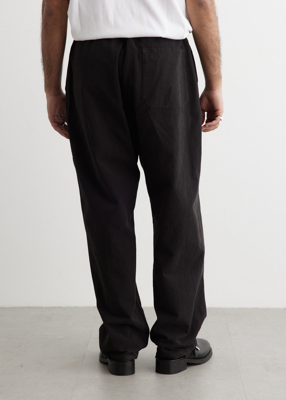 Garment Dyed Drawstring Pants