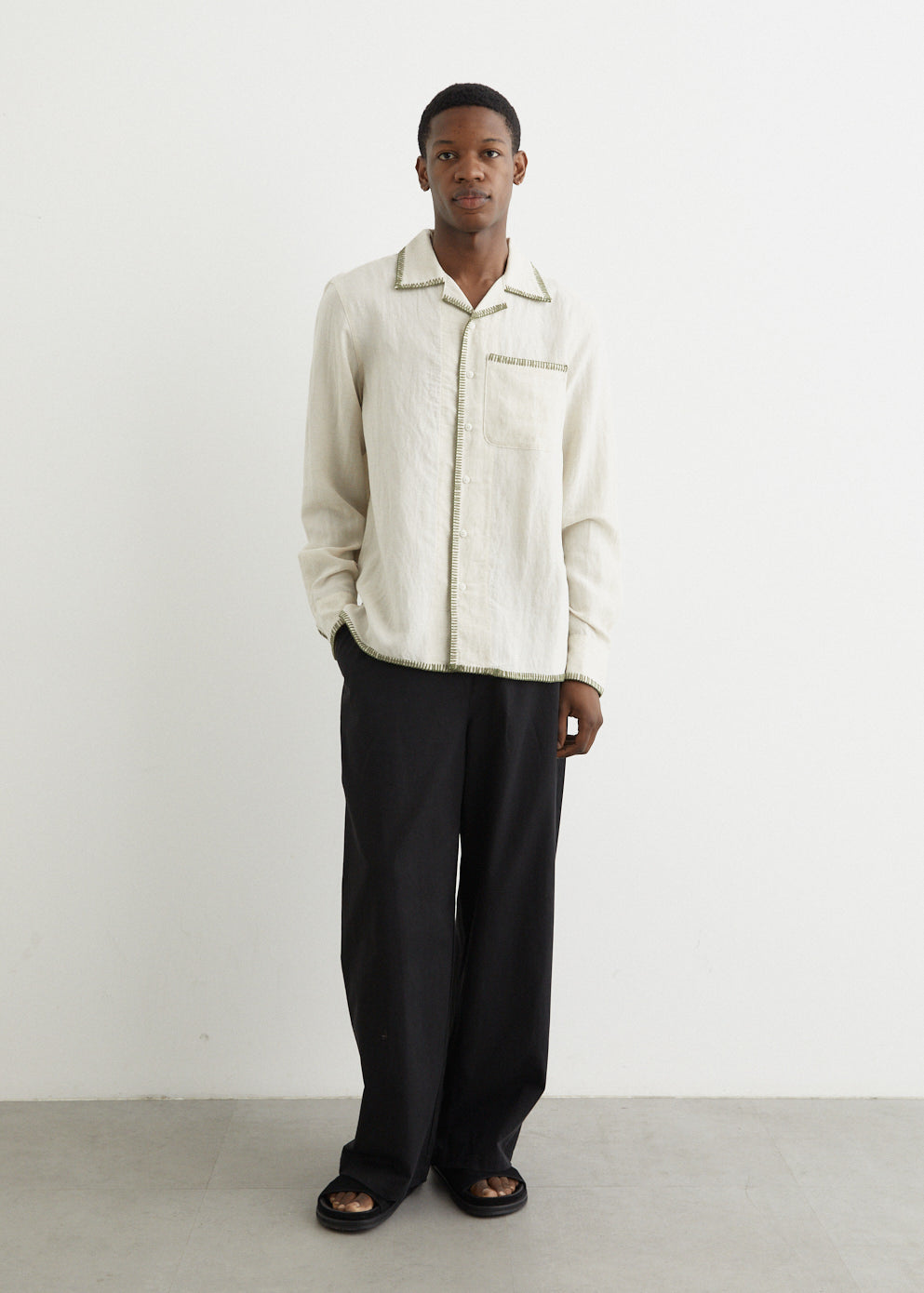 Incu Collection - Solitude Long Sleeve Camp Collar Shirt - Shirt,Specials : American Fashion Style Bags On Sale Incu Collection - Solitude Long Sleeve Camp Collar Shirt - Shirt,Specials : American Fashion Style Bags On Sale