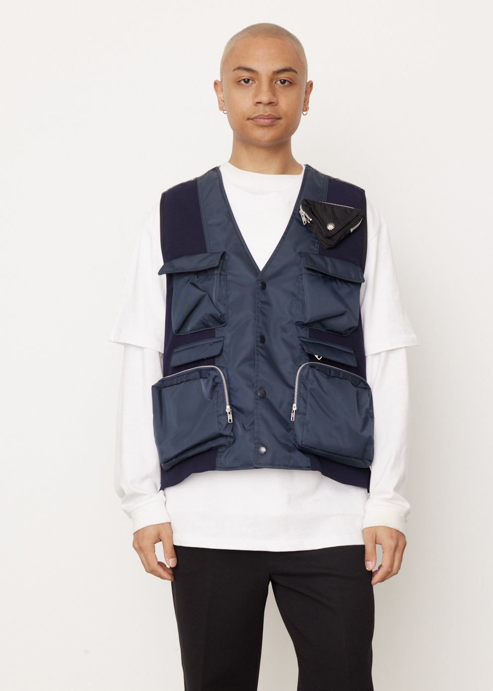 Toga Virilis - Coating Taffeta Vest - Vest,Specials : American Fashion Style Bags On Sale Toga Virilis - Coating Taffeta Vest - Vest,Specials : American Fashion Style Bags On Sale