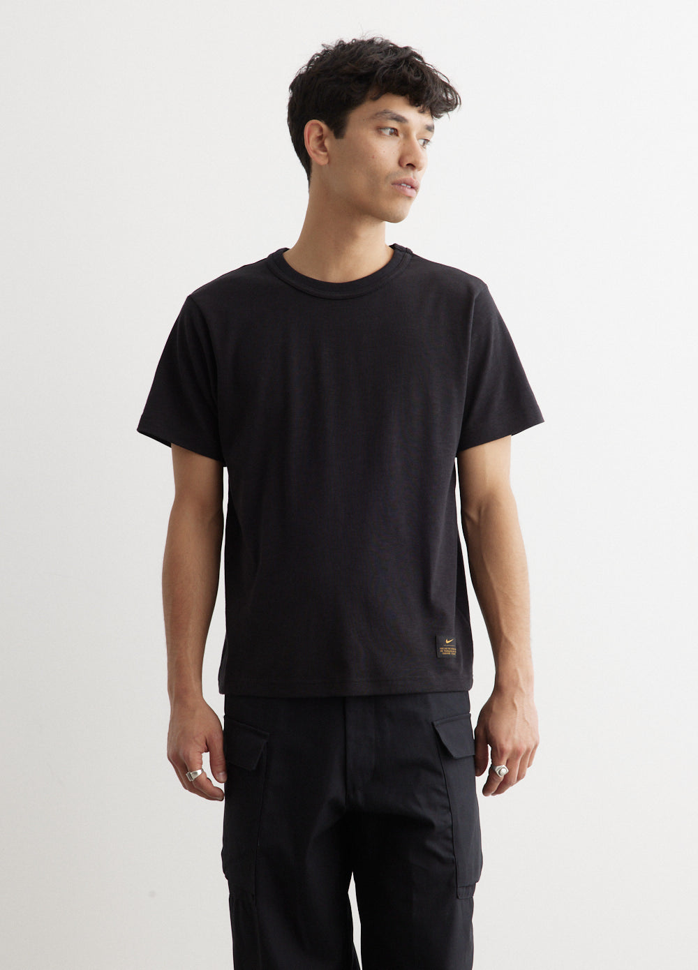 Nike Life Short-Sleeve Knit Top