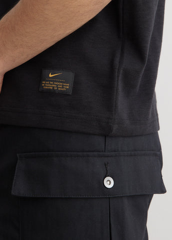 Nike Life Short-Sleeve Knit Top