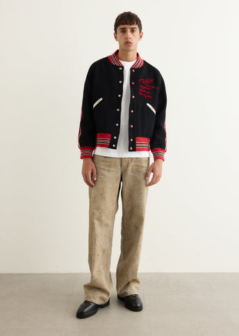 Deconstructed Lettered Jacket