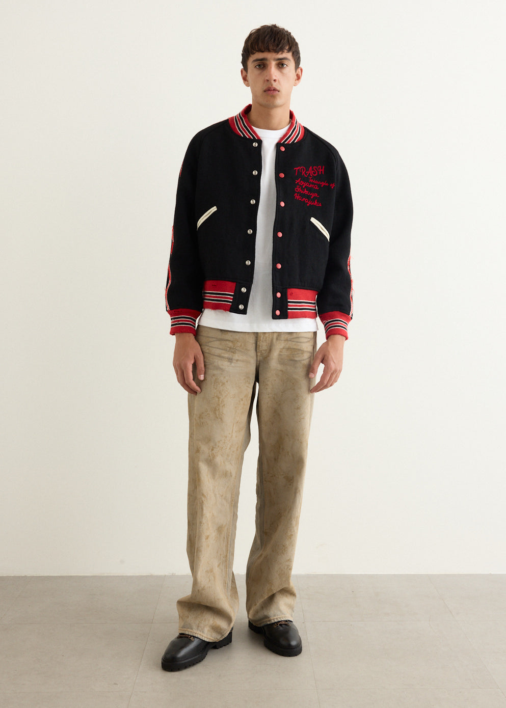 Deconstructed Lettered Jacket