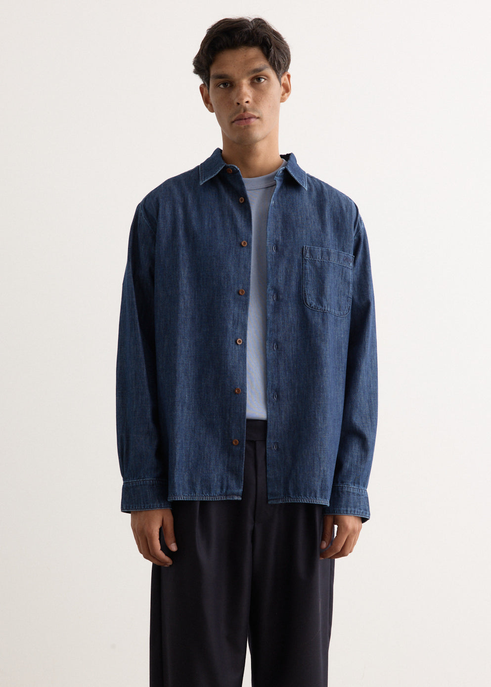 A.P.C. - Malo Logo Shirt - Shirt,All Products : American Fashion Style Bags On Sale