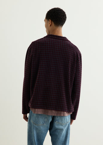 Shrunken Full Zip Polo