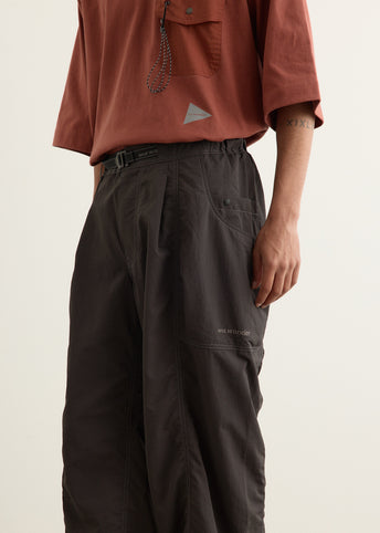 Crinkled Nylon Pants