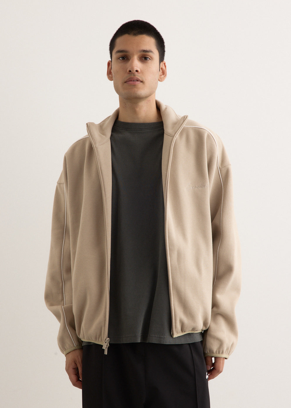 Modern Fit Fleece Track Jacket