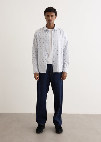 Profile Fox Casual Striped Shirt