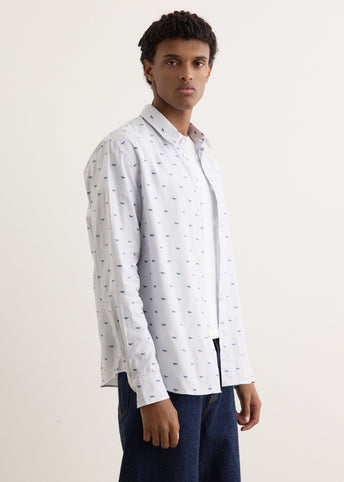 Profile Fox Casual Striped Shirt