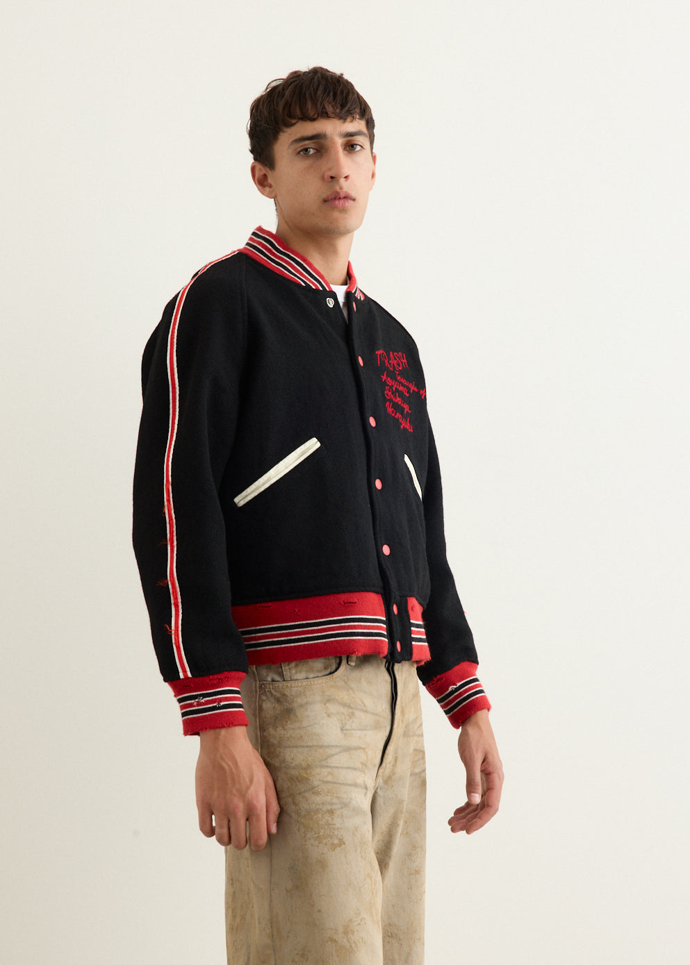 Deconstructed Lettered Jacket