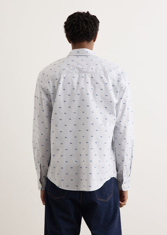 Profile Fox Casual Striped Shirt