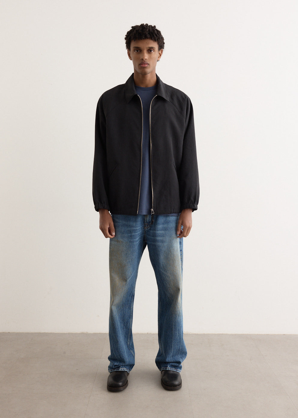 Zip Up Blouson