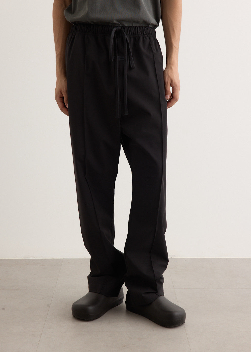 Sporty Nylon Relaxed Trackpant
