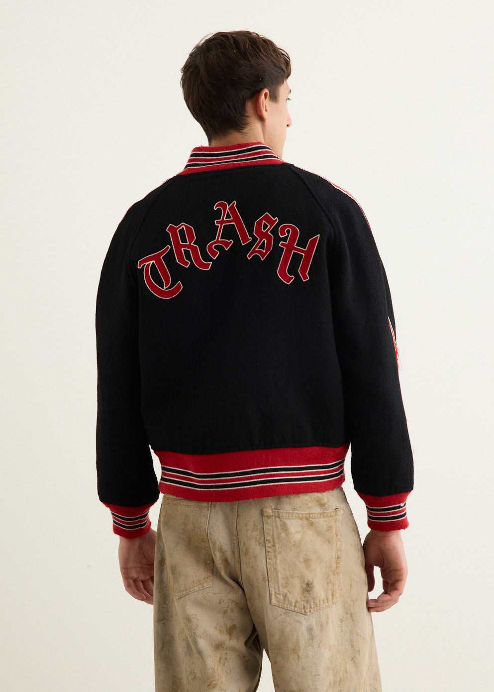 Deconstructed Lettered Jacket