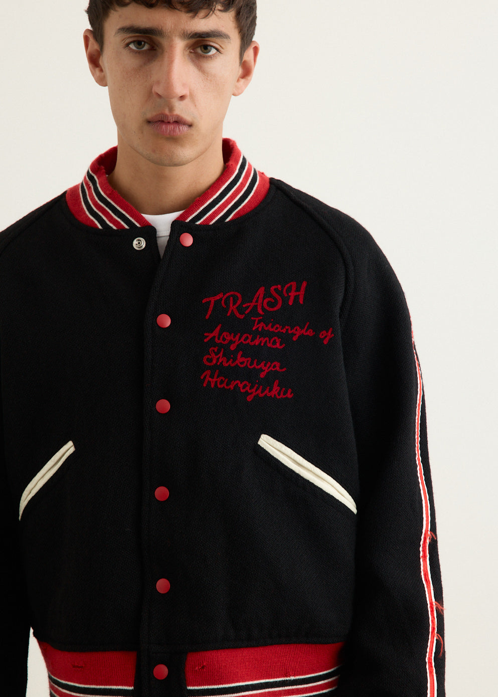 Deconstructed Lettered Jacket